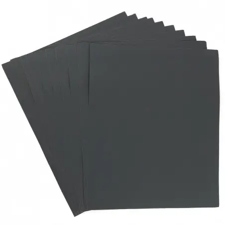 Lujoso Papel de lija al agua 230x280 mm grano 800 - Pack 10 hojas