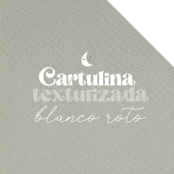 Cartulina texturizada Blanco Roto Ocasión Especial