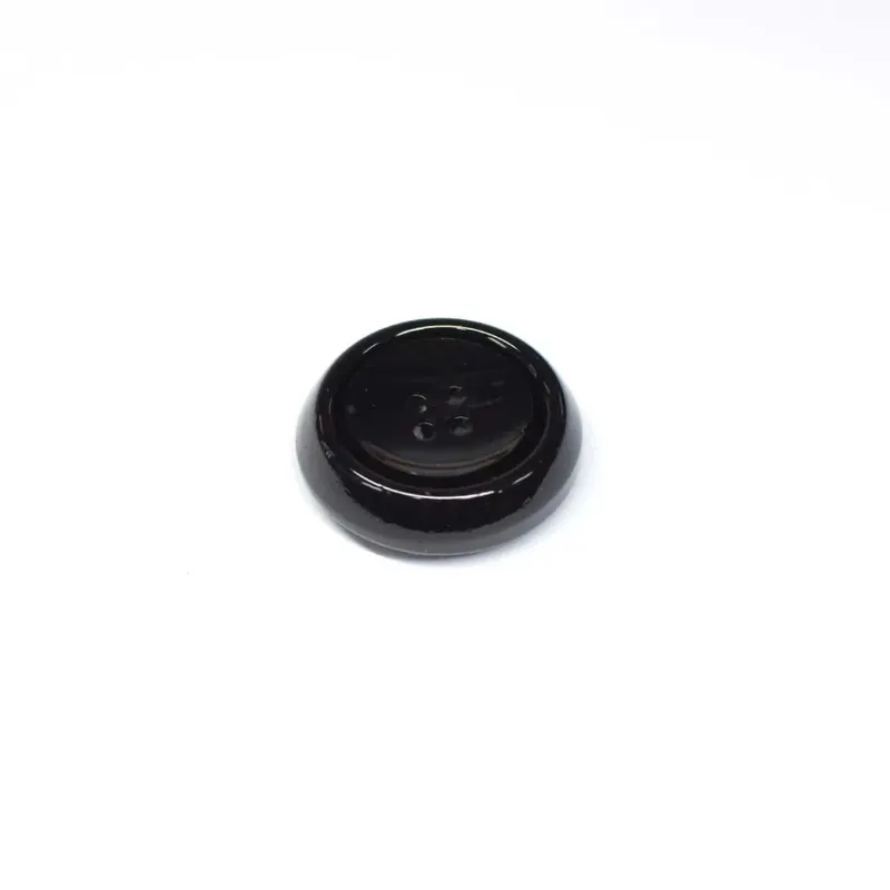 Botón negro abrigo 4 agujeros Económico