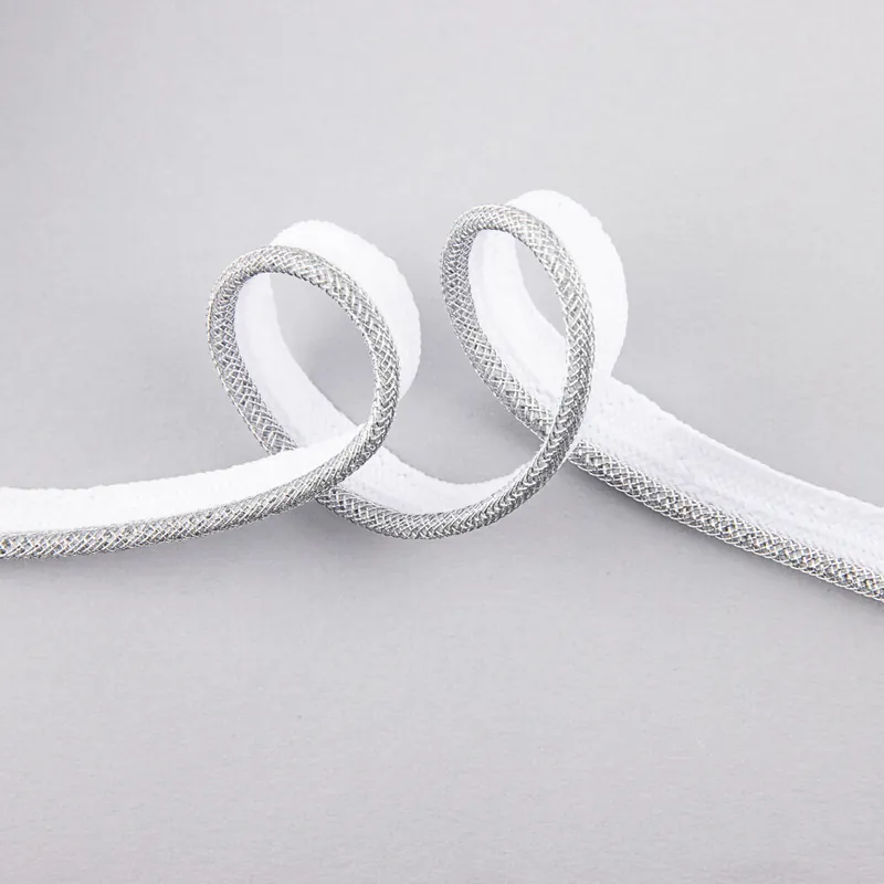 Cinta de Vivo Lurex Plata Garantía De Devolución De Dinero