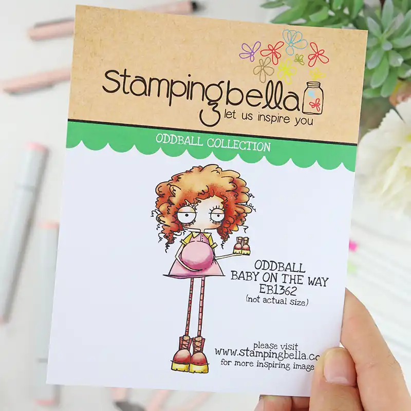 Comprar En Línea Sello Oddball Baby on the way de Stamping Bella