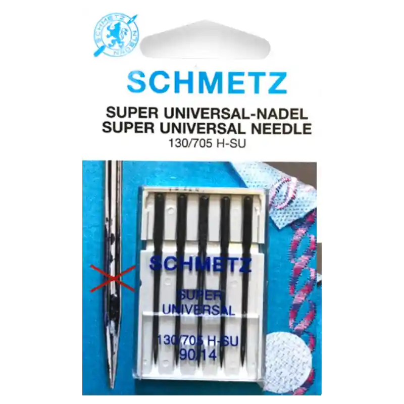 Edición Limitada Agujas Schmetz Súper Universal Antiadherente - 70