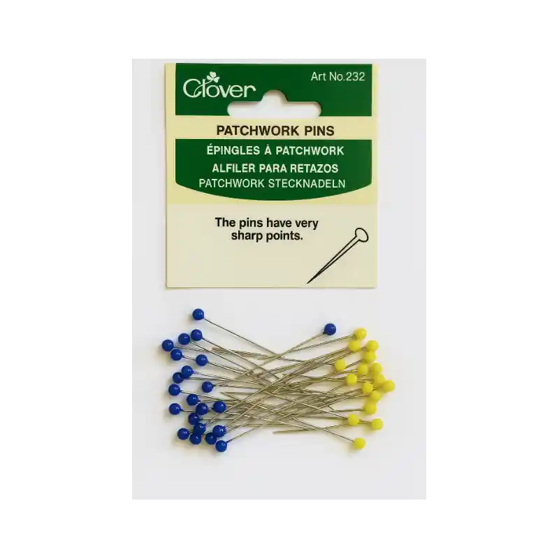 Alfileres Clover Patchwork Pins No Te Lo Pierdas