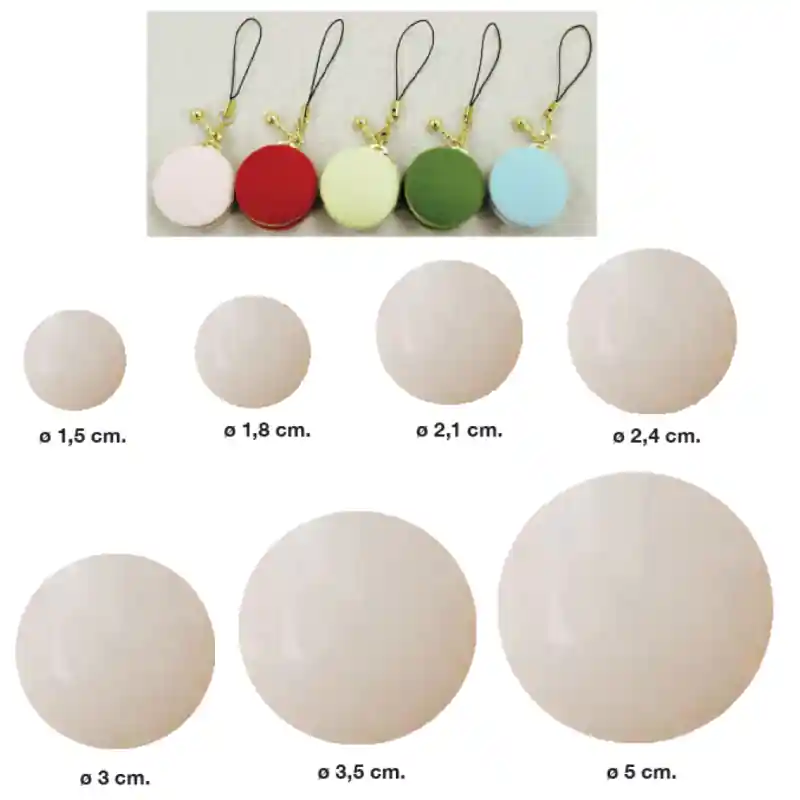 Ordenar Ahora Mismo Lentillas de Plástico para Forrar - 1,5 cm