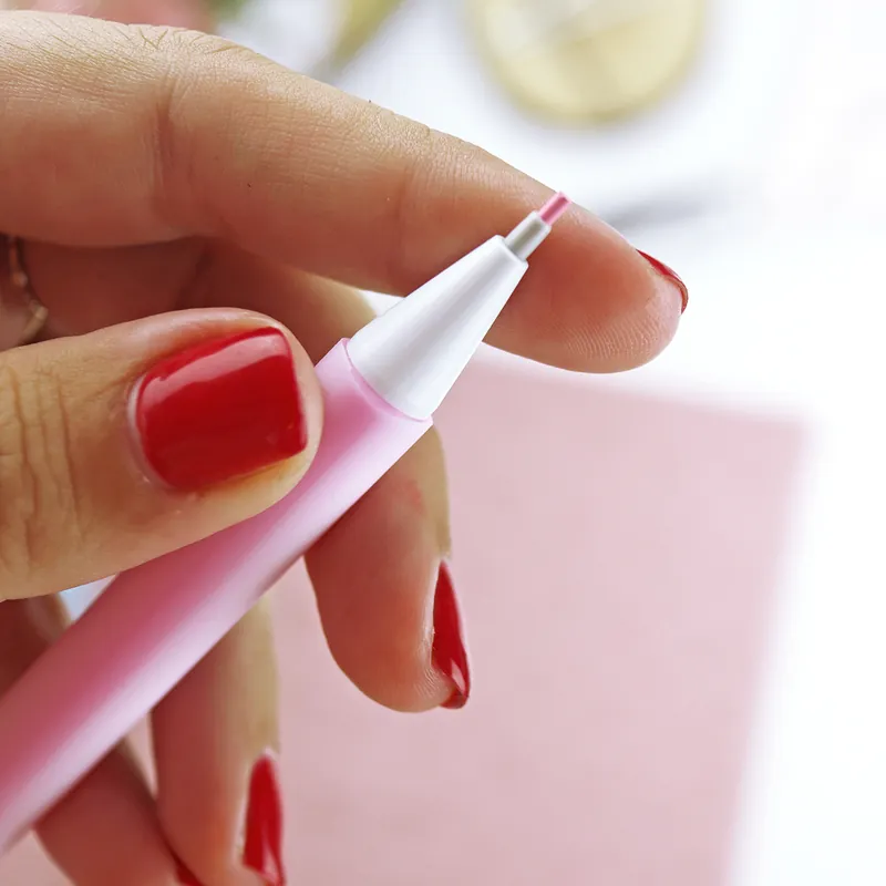 Liquidación Marcador para tela Rosa Sewline