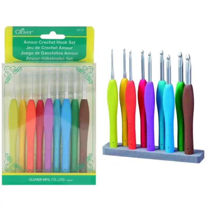 Precio Reducido Clover Ganchillos Amour – Set Completo
