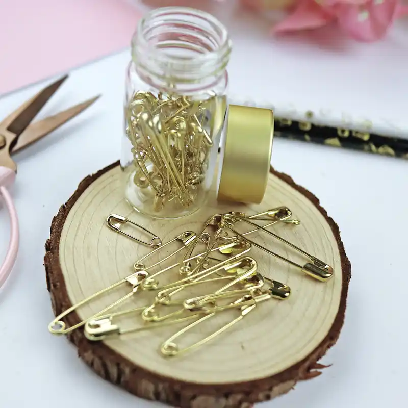 Set de imperdibles Dorados Premium