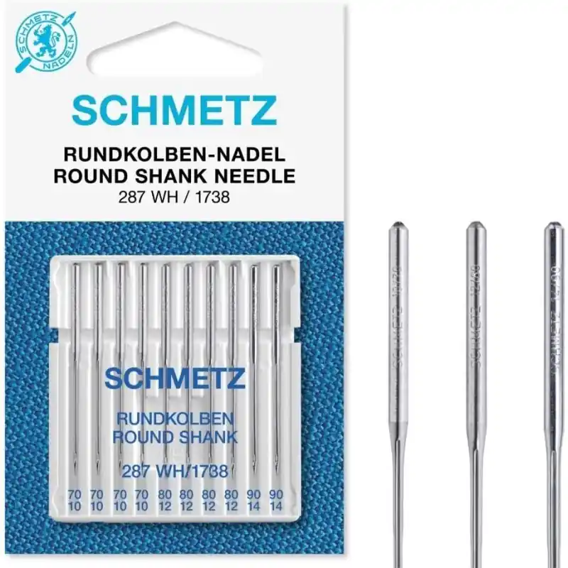 Aguja Universal Schmetz-Rundkolben-Nadel Round Shank Needle Envío Gratis
