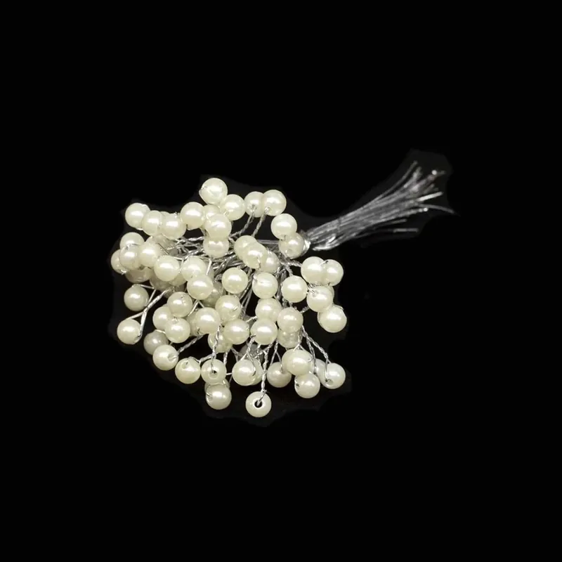 Solo Hoy Ramillete perla engarzada - Crudo