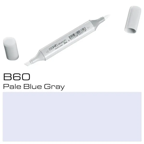 Gran Oferta Copic Sketch B60 Pale Blue Gray