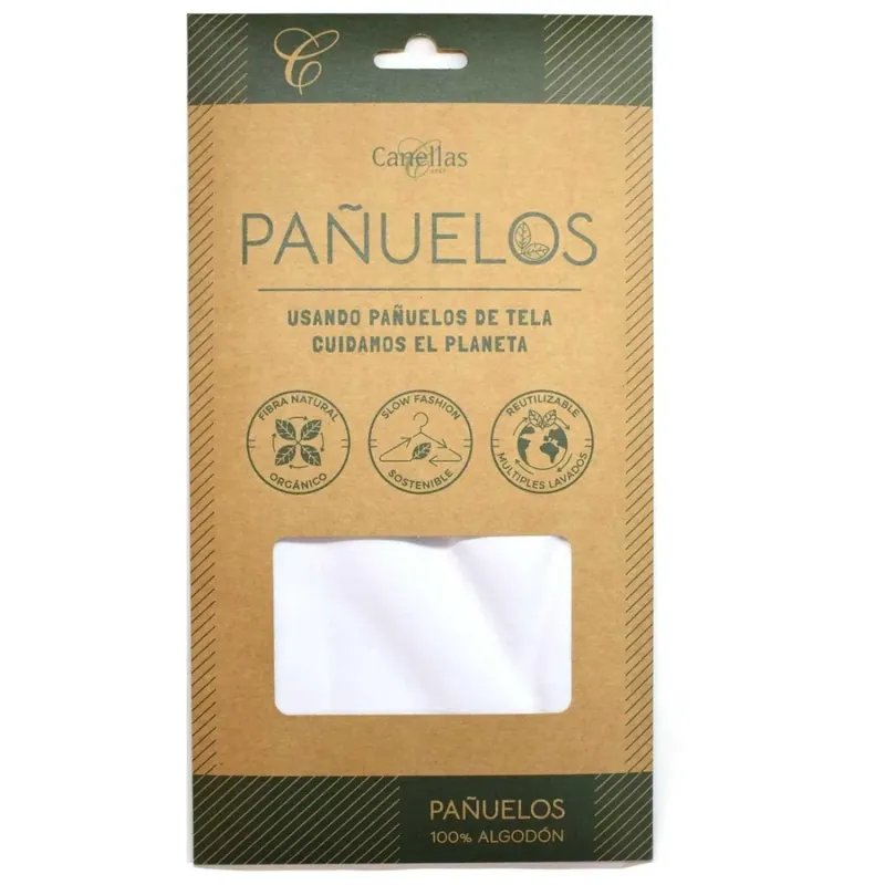 Exclusivo Caja 3 pañuelos sostenibles multiusos