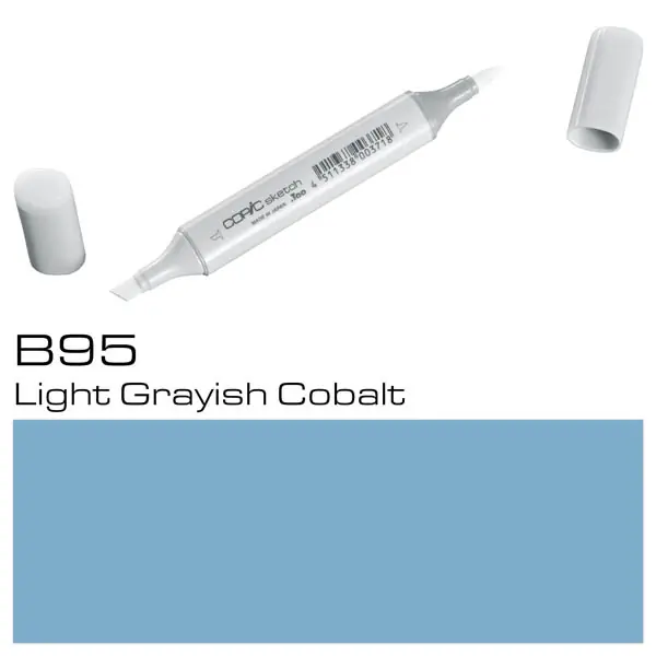 Copic Sketch B95 Light Grayish Cobalt Garantía De Devolución De Dinero