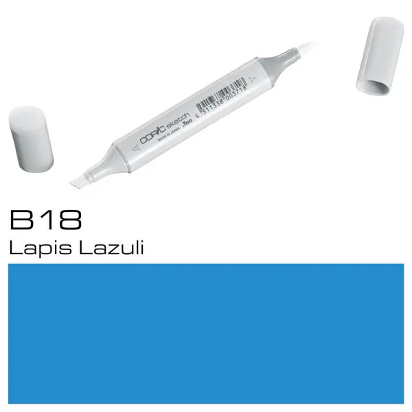 Copic Sketch B18 Lapis Lazuli Ordena Ya