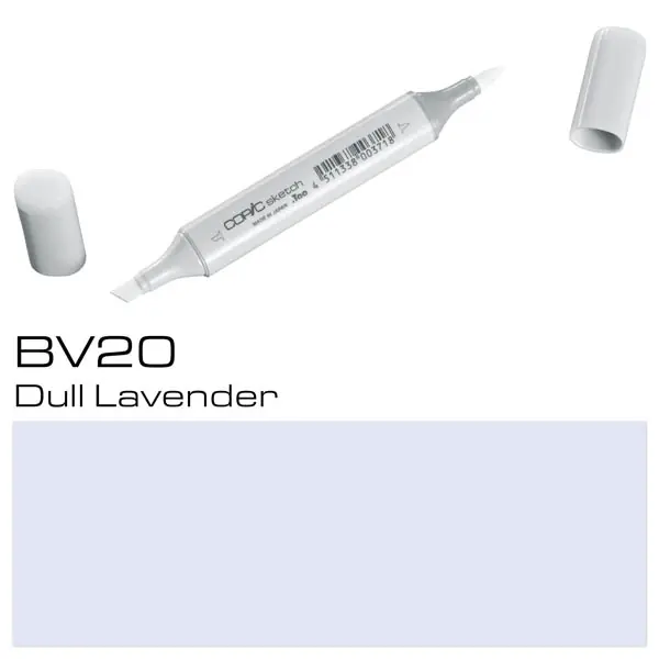 Copic Sketch BV20 Dull Lavender Favorito De Clientes