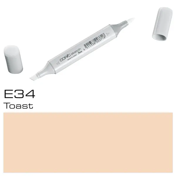 Copic Sketch E34 Toast Artesanal