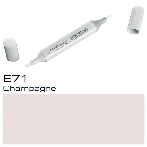 Copic Sketch E71 Champagne Mejor Precio