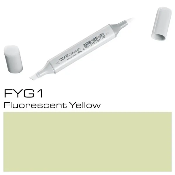 Copic Sketch FYG Fluorescent Yellow Popular