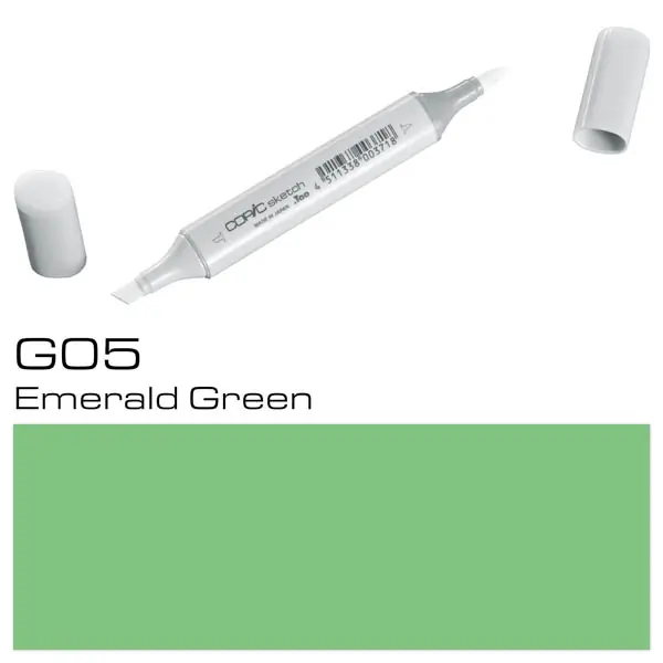 Disponible Ahora Copic Sketch G05 Emerald Green