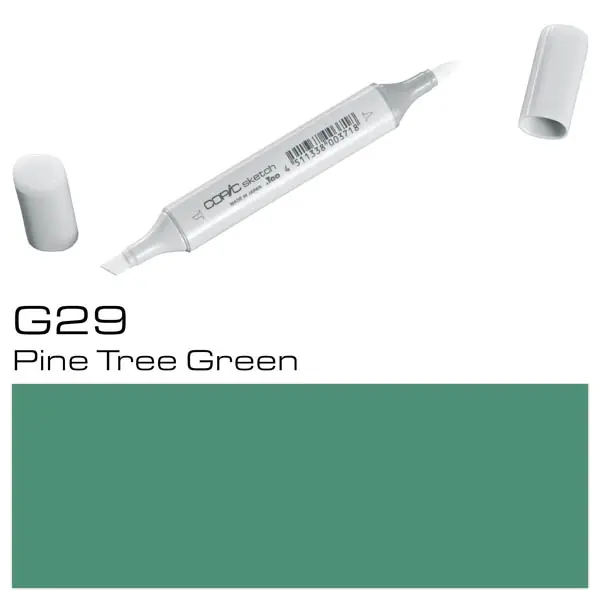 Copic Sketch G29 Pine Tree Green Última Oportunidad