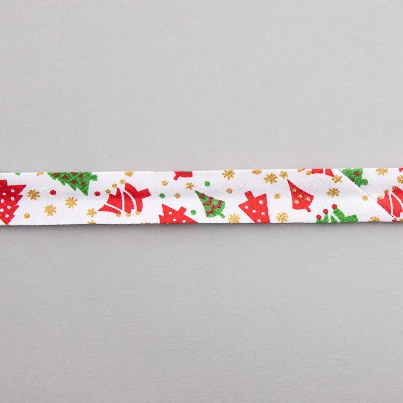 Cinta Bies Arbol Navidad Blanco 18mm Promoción Exclusiva
