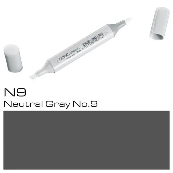 Copic Sketch N-9 Neutral Gray Nº9 Barato