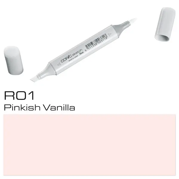 Certificado Copic Sketch R01 Pinkish Vanilla
