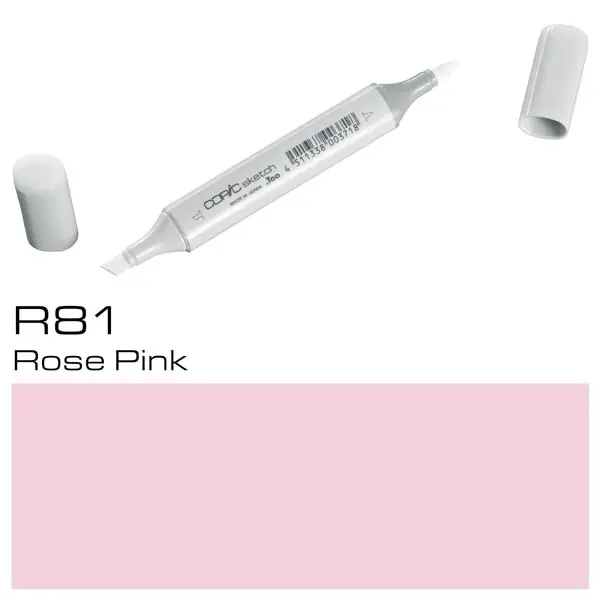 Solo Hoy Copic Sketch R81 Rose Pink