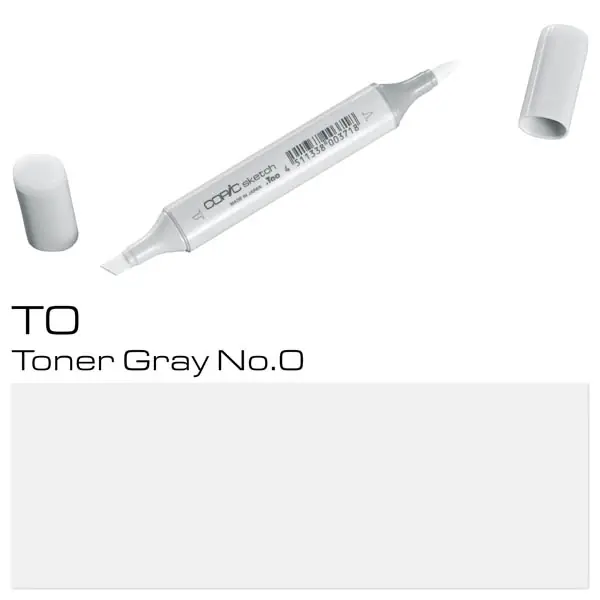 Garantía Incluida Copic Sketch T-0 Toner Gray Nº0