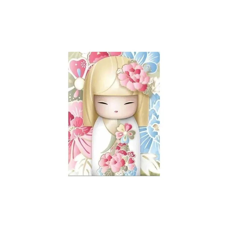 Original Kit punto de cruz diamante muñeca asiática