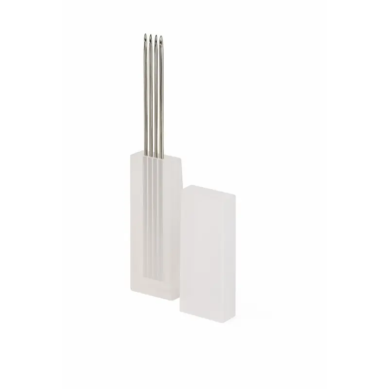 Mejor Calidad Estuche transparente para agujas de tejer Bohin