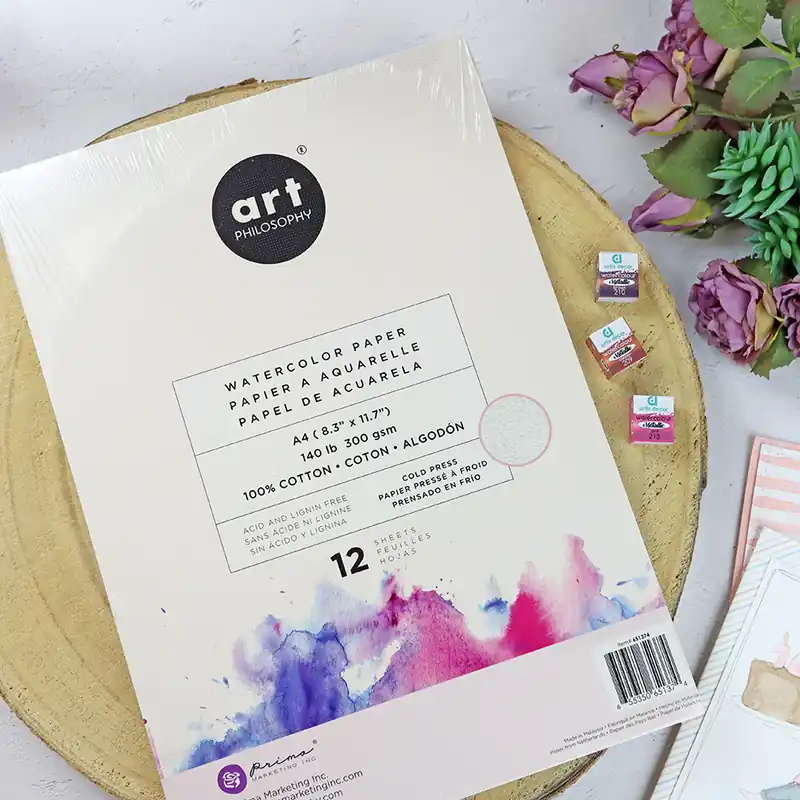 Barato Bloc A4 de papel 100% algodón para acuarela de Art Philosophy