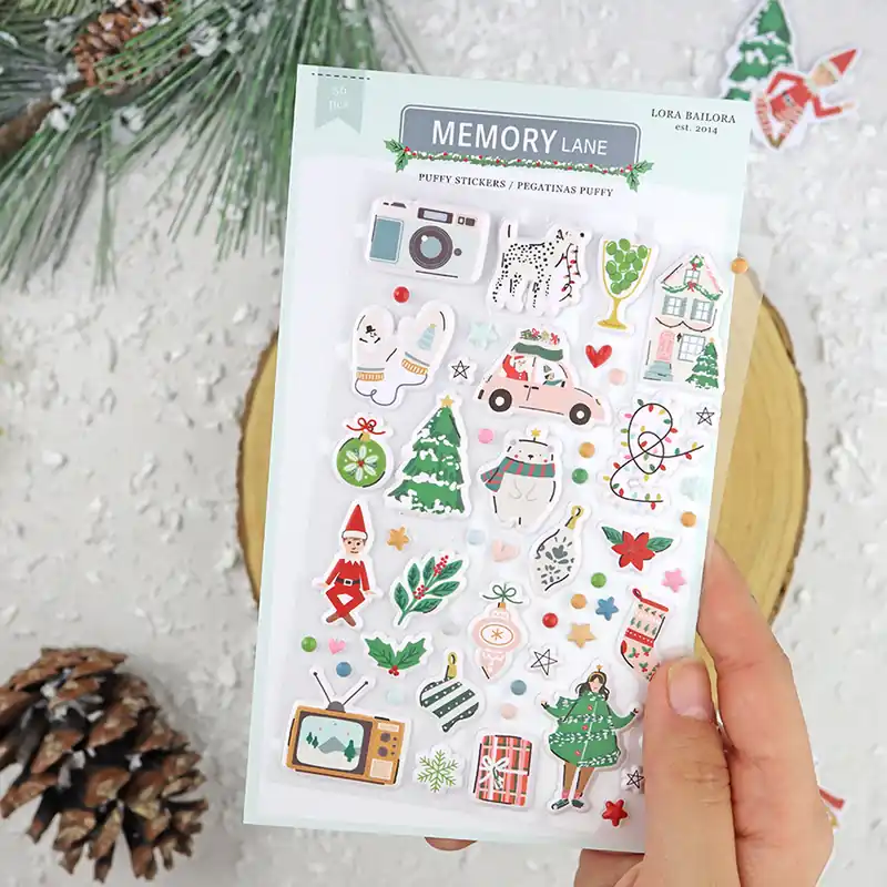 Disponible Ahora Puffys Ilustraciones de Memory Lane de Lora Bailora