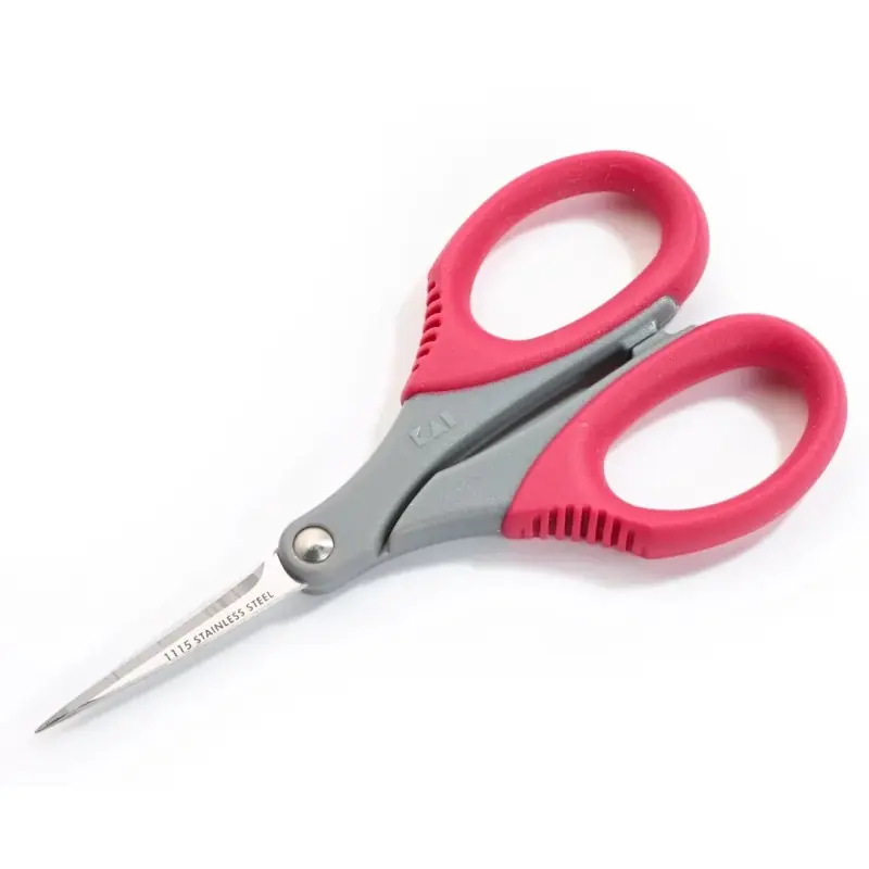 Oferta Tijera para tejido y bordado Prym 11,5 cm color rojo