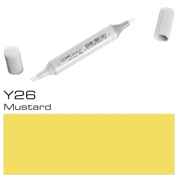 Alta Calidad Copic Sketch Y26 Mustard