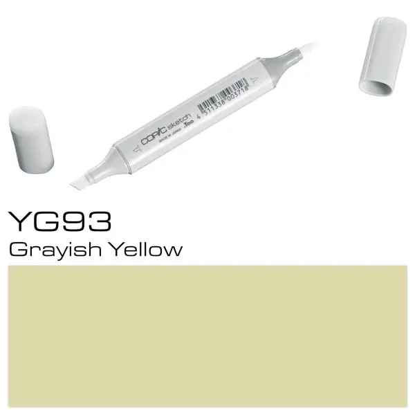 Copic Sketch YG93 Grayish Yellow Premium