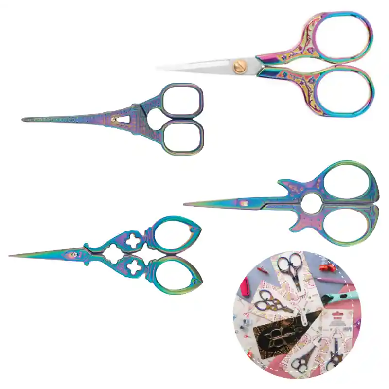 Tijeras de Bordado Decorativas Ideas Varios Diseños - 1 Precio Bajo