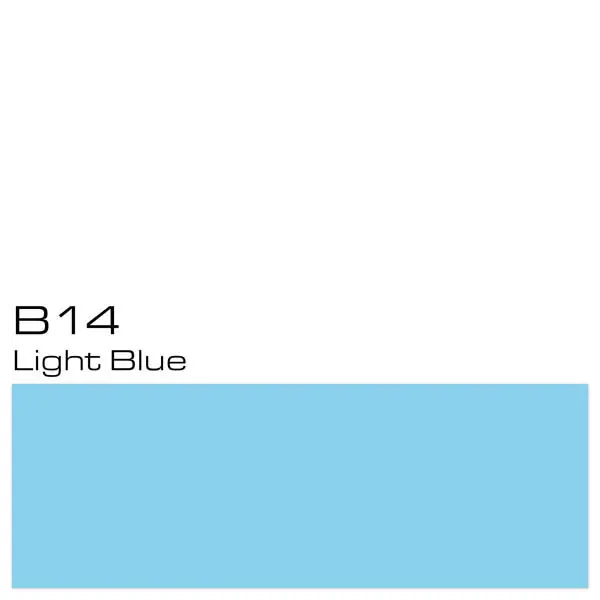 Recarga Copic Ink B14 Light Blue Pedido Al Por Mayor