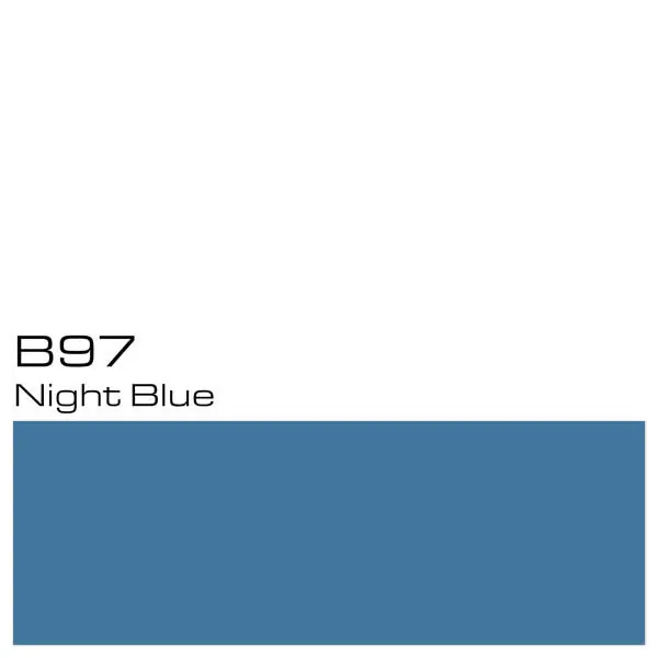 Profesional Recarga Copic Ink B97 Night Blue
