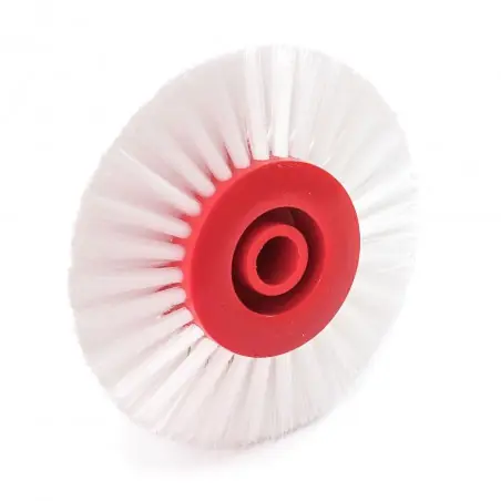 No Te Lo Pierdas Cepillo circular nylon blanco fuerte convergente - Pack 12 uds