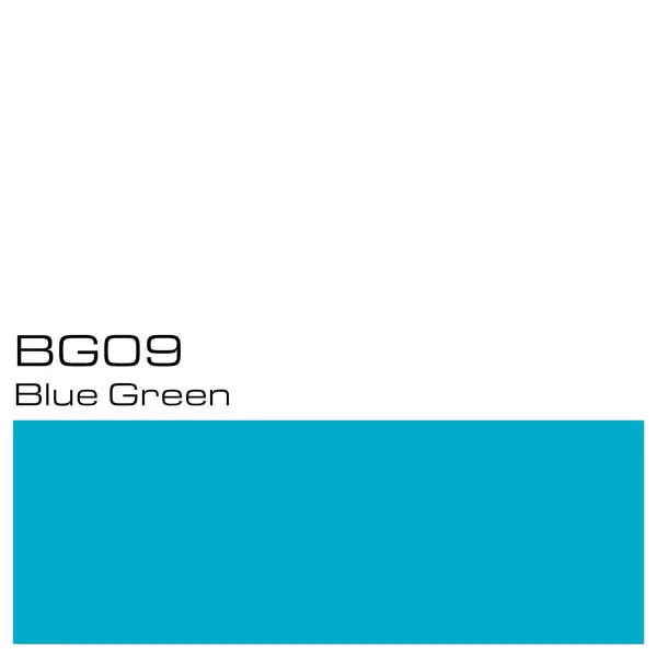 Última Versión Recarga Copic Ink BG09 Blue Green