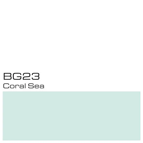 Recarga Copic Ink BG23 Coral Sea Hecho A Mano