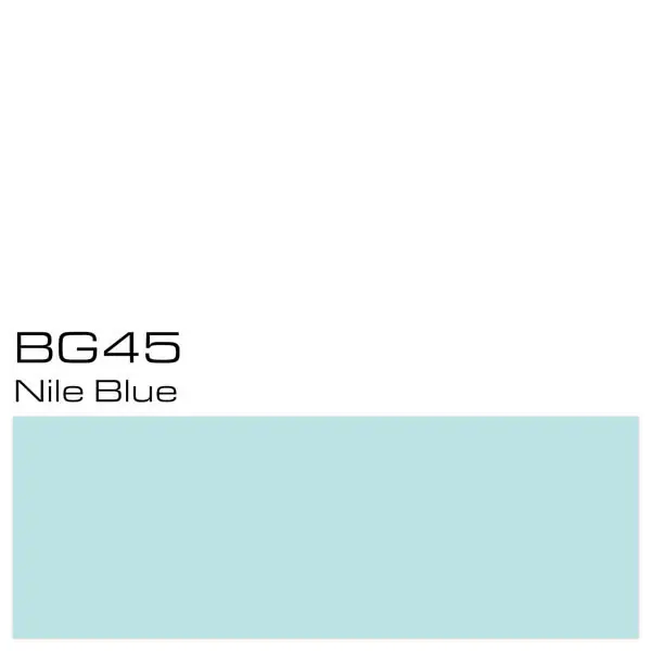 Certificado Recarga Copic Ink BG45 Nile Blue