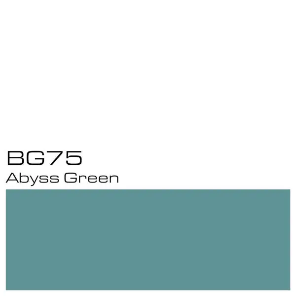 Directo De Fábrica Recarga Copic Ink BG75 Abyss Green