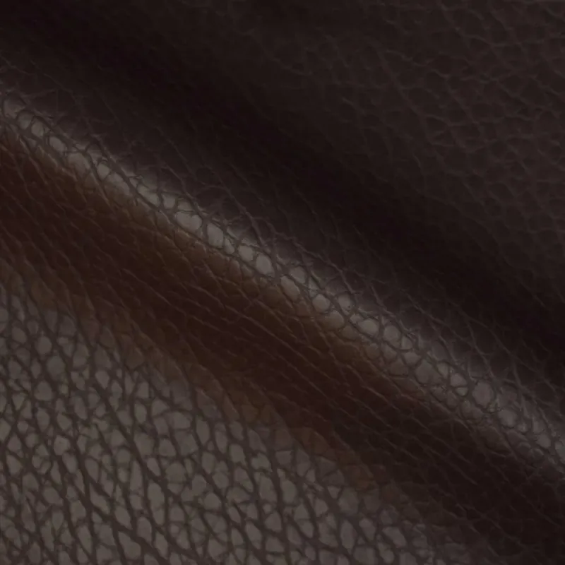 Tela polipiel rugosa 70cm x 50cm - Marrón Envío Inmediato