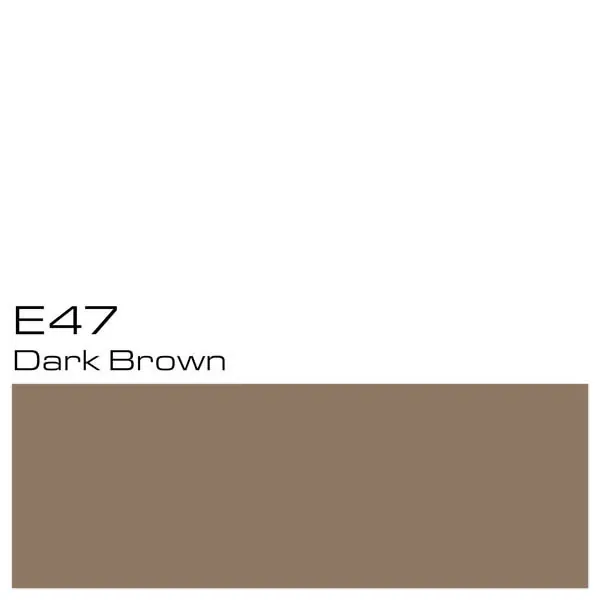 Recarga Copic Ink E47 Dark Brown Últimas Unidades