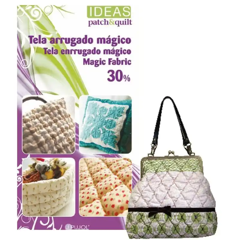 Entretela arrugada mágica 30% poliéster 1,2 x 1 m Solo Por Tiempo Limitado