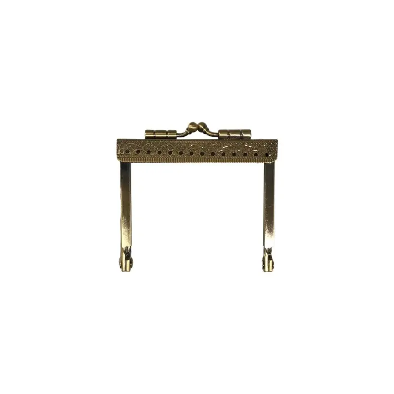 Ordenar Ahora Mismo Boquilla metálica pequeña para monedero 7,5 x 6,5 cm