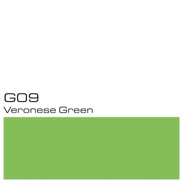 Recarga Copic Ink G09 Veronese Green Precio Económico