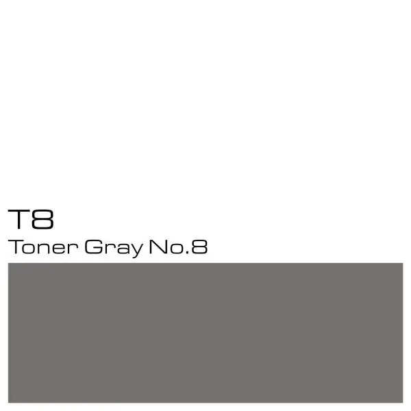 Precio De Fábrica Recarga Copic Ink T-8 Toner Gray Nº8