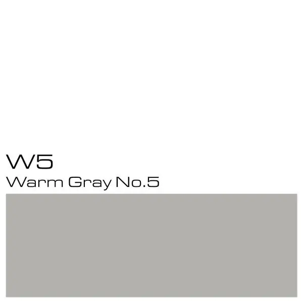 Recarga Copic Ink W-5 Warm Gray Nº5 Nuevo Modelo
